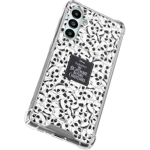 Disney The Nightmare Before Christmas Jack Skellington Pattern Galaxy A16 5G Clear Case