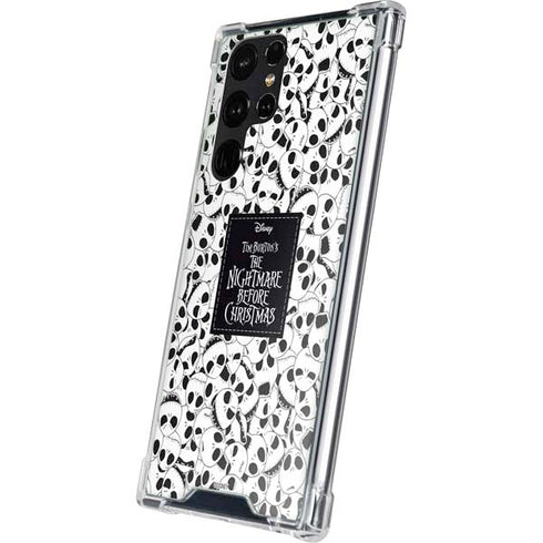Disney The Nightmare Before Christmas Jack Skellington Pattern Galaxy S23 Ultra Clear Case