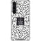 Disney The Nightmare Before Christmas Jack Skellington Pattern Galaxy S24 FE Clear Case