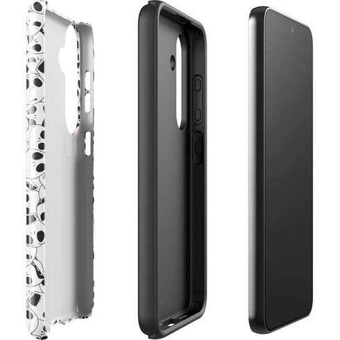 Disney The Nightmare Before Christmas Jack Skellington Pattern Galaxy S25 Impact Case