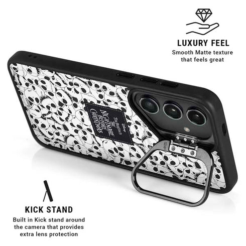 Disney The Nightmare Before Christmas Jack Skellington Pattern Galaxy S24 Plus Kickstand Case