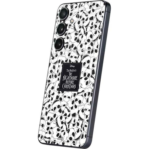 Disney The Nightmare Before Christmas Jack Skellington Pattern Galaxy S25 Plus Skin