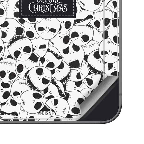 Disney The Nightmare Before Christmas Jack Skellington Pattern Galaxy S25 Plus Skin