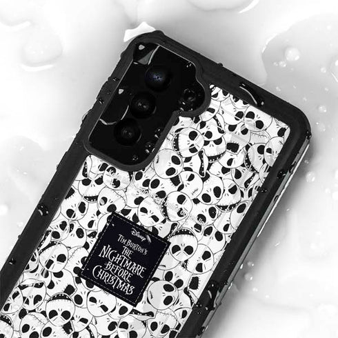 Disney The Nightmare Before Christmas Jack Skellington Pattern Galaxy S24 Plus Waterproof Case