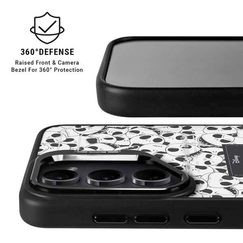 Disney The Nightmare Before Christmas Jack Skellington Pattern Galaxy S24 Ultra Kickstand Case