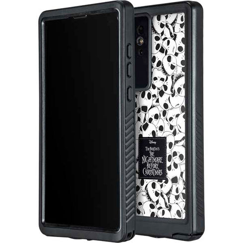 Disney The Nightmare Before Christmas Jack Skellington Pattern Galaxy S24 Ultra Waterproof Case