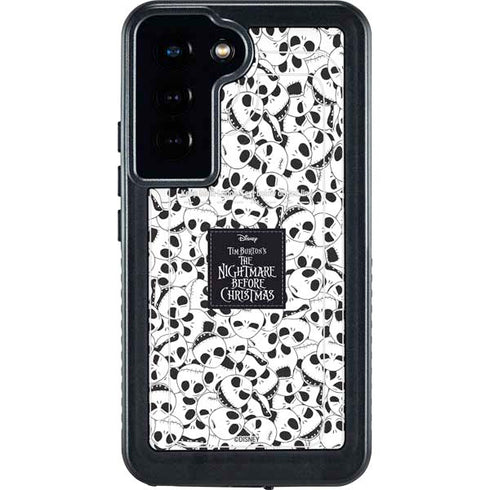 Disney The Nightmare Before Christmas Jack Skellington Pattern Galaxy S24 Waterproof Case