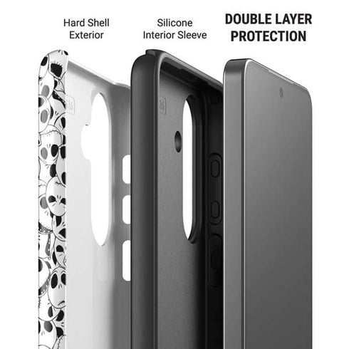 Disney The Nightmare Before Christmas Jack Skellington Pattern Galaxy S26 Plus Impact Case