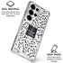 Disney The Nightmare Before Christmas Jack Skellington Pattern Galaxy S26 Ultra Clear Case