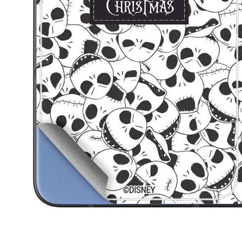 Disney The Nightmare Before Christmas Jack Skellington Pattern Galaxy Z Fold5 5G Skin