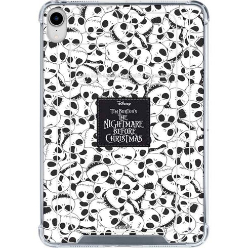 Disney The Nightmare Before Christmas Jack Skellington Pattern iPad 11th Gen (2025) Clear Case