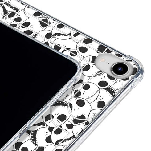 Disney The Nightmare Before Christmas Jack Skellington Pattern iPad 11th Gen (2025) Clear Case
