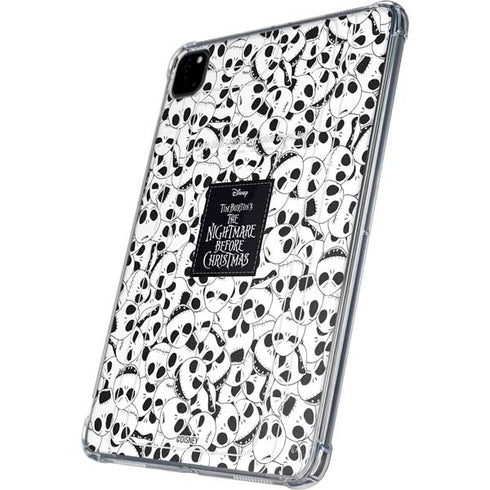 Disney The Nightmare Before Christmas Jack Skellington Pattern iPad Pro 11in (2024) Clear Case