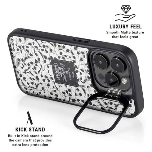 Disney The Nightmare Before Christmas Jack Skellington Pattern iPhone 13 Pro Max Kickstand Case