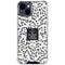 Disney The Nightmare Before Christmas Jack Skellington Pattern iPhone 15 Clear Case