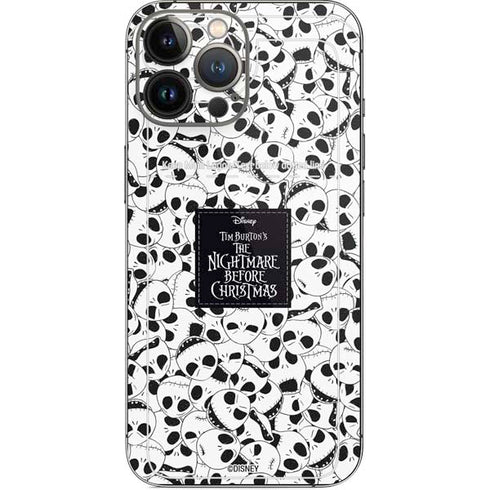 Disney The Nightmare Before Christmas Jack Skellington Pattern iPhone 15 Pro Max Skin