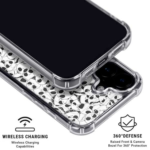 Disney The Nightmare Before Christmas Jack Skellington Pattern iPhone 16 MagSafe Case