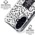 Disney The Nightmare Before Christmas Jack Skellington Pattern iPhone 16 Plus Clear Case