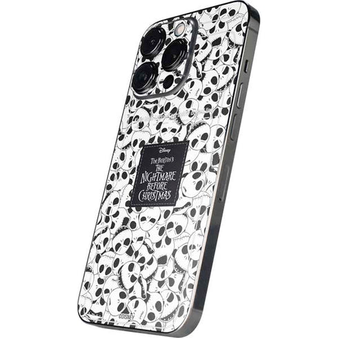 Disney The Nightmare Before Christmas Jack Skellington Pattern iPhone 16 Pro Max Skin