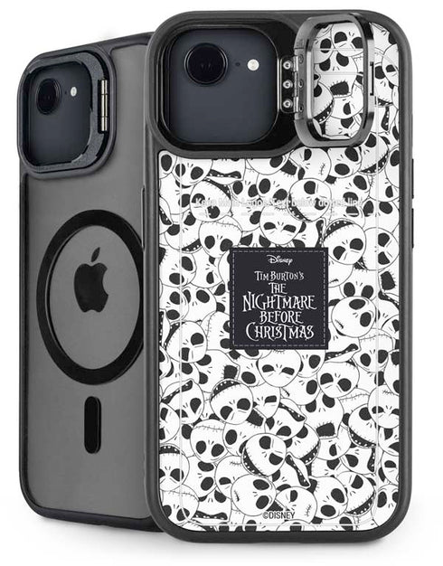 Disney The Nightmare Before Christmas Jack Skellington Pattern iPhone 16e Kickstand Case