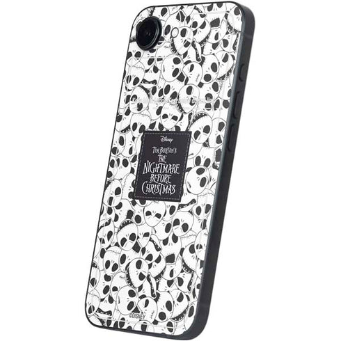 Disney The Nightmare Before Christmas Jack Skellington Pattern iPhone 16e Skin