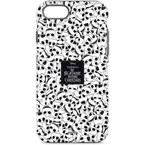 Disney The Nightmare Before Christmas Jack Skellington Pattern iPhone Cases