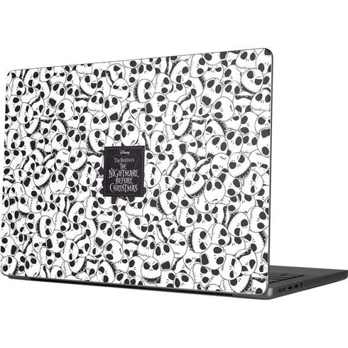 Disney The Nightmare Before Christmas Jack Skellington Pattern Apple MacBook Pro 14-inch Skin