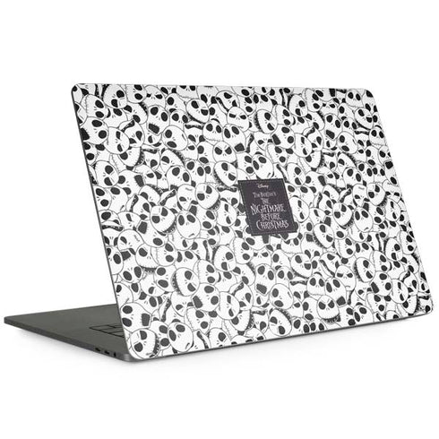 Disney The Nightmare Before Christmas Jack Skellington Pattern MacBook Skins