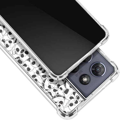 Disney The Nightmare Before Christmas Jack Skellington Pattern Moto G Play 5G (2025) Clear Case