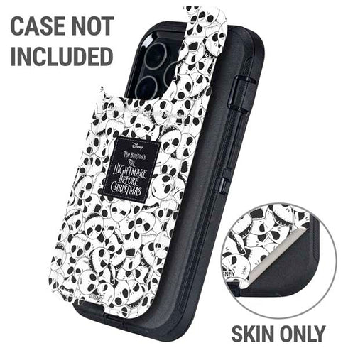 Disney The Nightmare Before Christmas Jack Skellington Pattern Otterbox Defender iPhone Skin