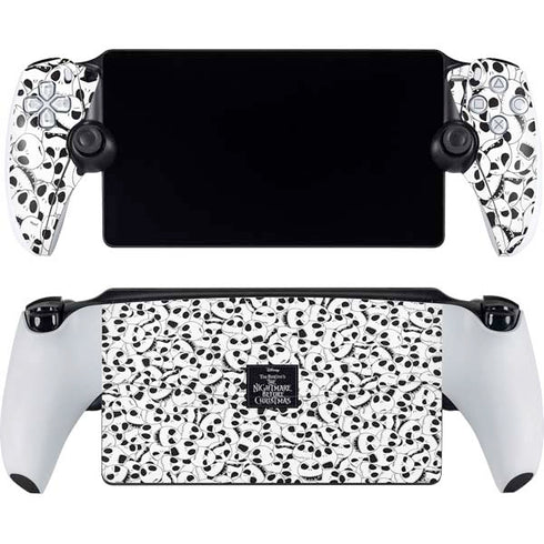 Disney The Nightmare Before Christmas Jack Skellington Pattern PlayStation Portal Remote Player Skin