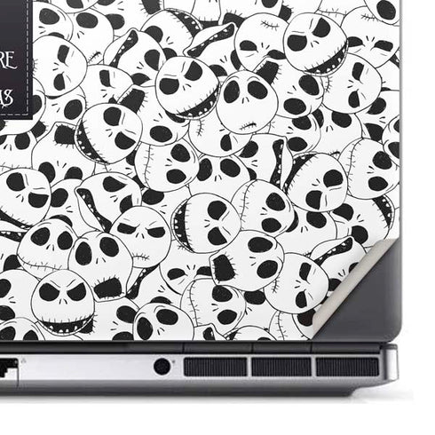 Disney The Nightmare Before Christmas Jack Skellington Pattern Dell Precision Skin