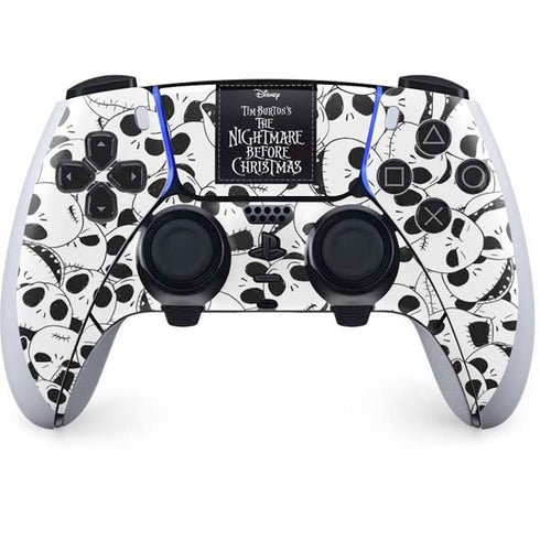 Disney The Nightmare Before Christmas Jack Skellington Pattern PlayStation PS5 Skins