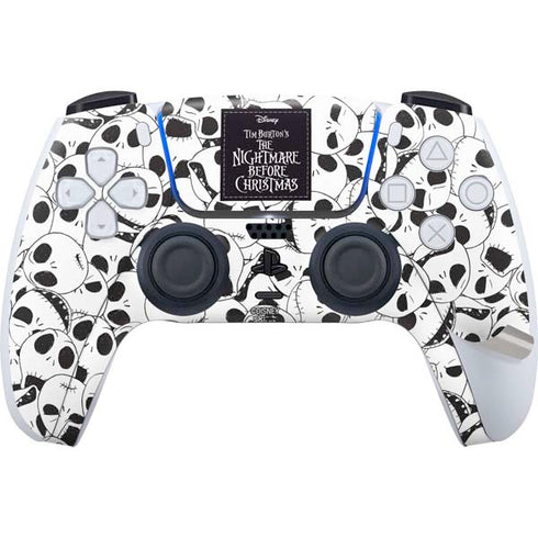 Disney The Nightmare Before Christmas Jack Skellington Pattern PS5 Pro Disk Bundle Skin