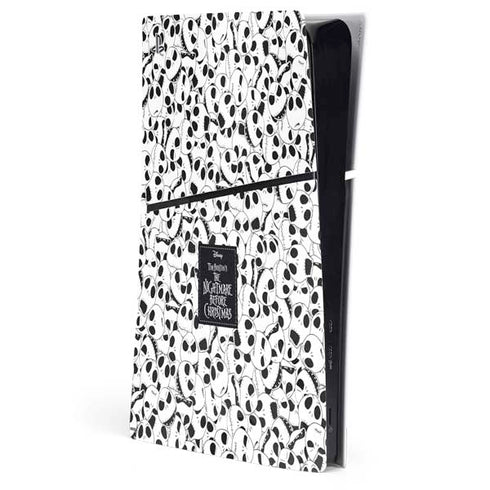 Disney The Nightmare Before Christmas Jack Skellington Pattern PS5 Slim Digital Edition Console Skin