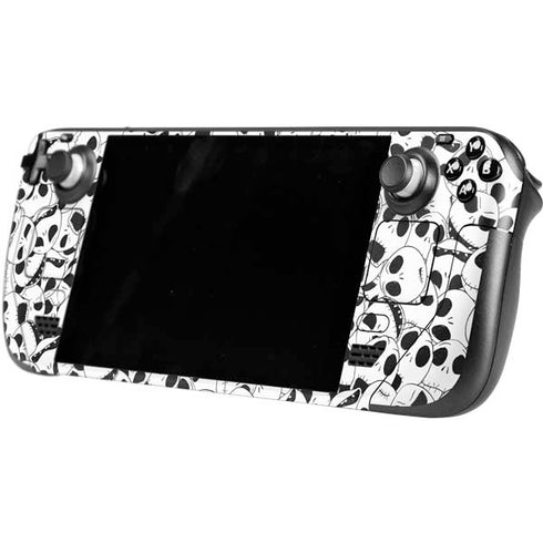 Disney The Nightmare Before Christmas Jack Skellington Pattern Steam Deck Handheld Gaming Computer OLED Skin