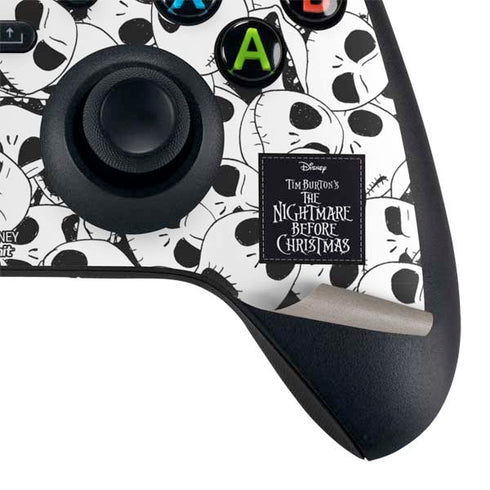 Disney The Nightmare Before Christmas Jack Skellington Pattern Xbox Series X Bundle Skin