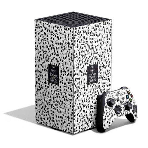 Disney The Nightmare Before Christmas Jack Skellington Pattern XBox Series X Digital Edition Bundle Skin