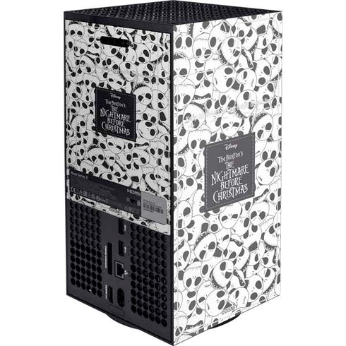 Disney The Nightmare Before Christmas Jack Skellington Pattern XBox Series X Digital Edition Console Skin