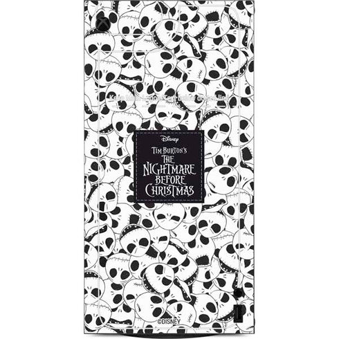 Disney The Nightmare Before Christmas Jack Skellington Pattern XBox Series X Digital Edition Console Skin