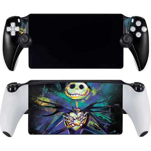 Disney The Nightmare Before Christmas Jack Skellington Art PlayStation PS5 Skins