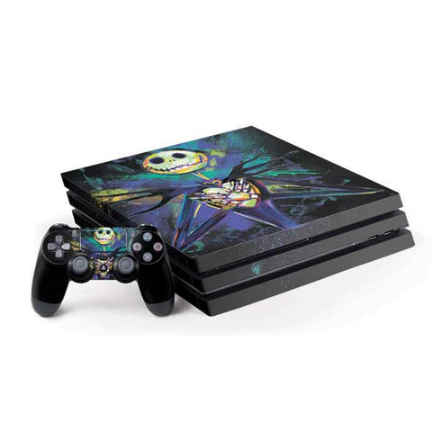 Disney The Nightmare Before Christmas Jack Skellington Art PlayStation PS4 Skins