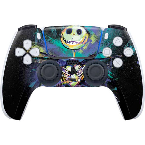 Disney The Nightmare Before Christmas Jack Skellington Art PlayStation PS5 Skins
