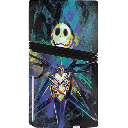 Disney The Nightmare Before Christmas Jack Skellington Art PS5 Pro Disk Console Skin