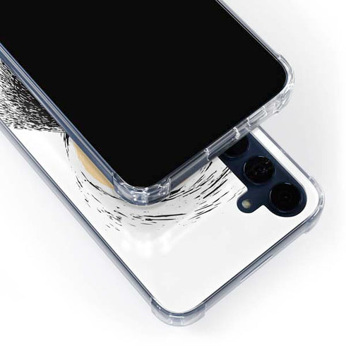 Disney The Nightmare Before Christmas Jack on Spiral Hill Art Galaxy A35 5G Clear Case