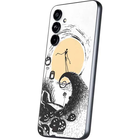 Disney The Nightmare Before Christmas Jack on Spiral Hill Art Galaxy A54 5G Skin