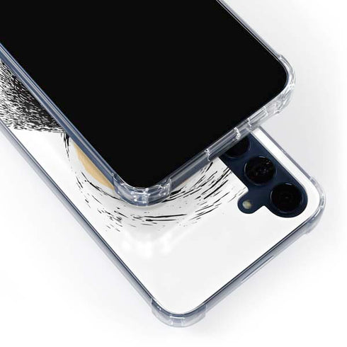 Disney The Nightmare Before Christmas Jack on Spiral Hill Art Galaxy A55 5G Clear Case