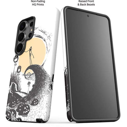 Disney The Nightmare Before Christmas Jack on Spiral Hill Art Galaxy S26 Ultra Impact Case