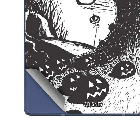 Disney The Nightmare Before Christmas Jack on Spiral Hill Art Galaxy Z Fold6 Skin