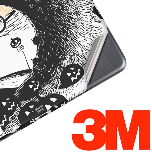 Disney The Nightmare Before Christmas Jack on Spiral Hill Art iPad Skins